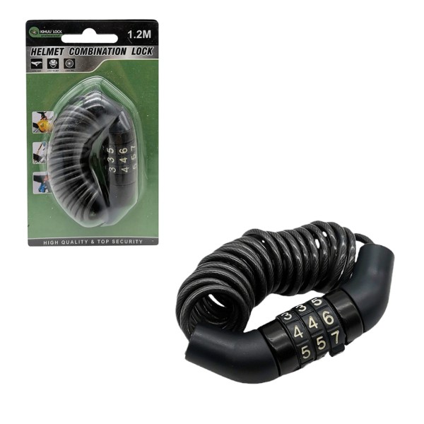 ΚΛΕΙΔΑΡΙΑ ΚΡΑΝΟΥΣ ΜΗΧΑΝΗΣ-ΠΟΔΗΛΑΤΟΥ ΜΕ ΣΥΝΔΥΑΣΜΟ ΜΑΥΡΟ ΧΡΩΜΑ 1.2M 1272-28